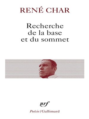 cover image of Recherche de la base et du sommet